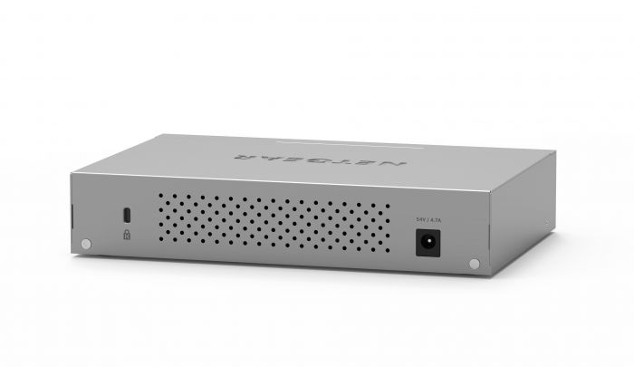 Комутатор NETGEAR MS108UP, 4x2,5GE PoE+, 4x2,5GE PoE++(60Вт/порт), 230Вт, некерований