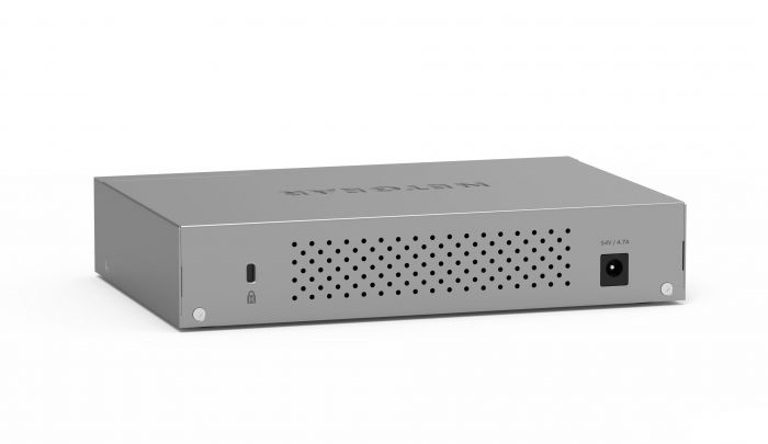 Комутатор NETGEAR MS108UP, 4x2,5GE PoE+, 4x2,5GE PoE++(60Вт/порт), 230Вт, некерований