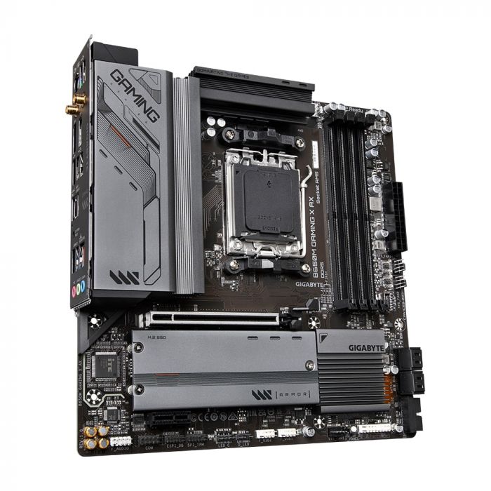 Материнська плата GIGABYTE B650M GAMING X AX sAM5 B650M 4xDDR5 M.2 HDMI DP mATX