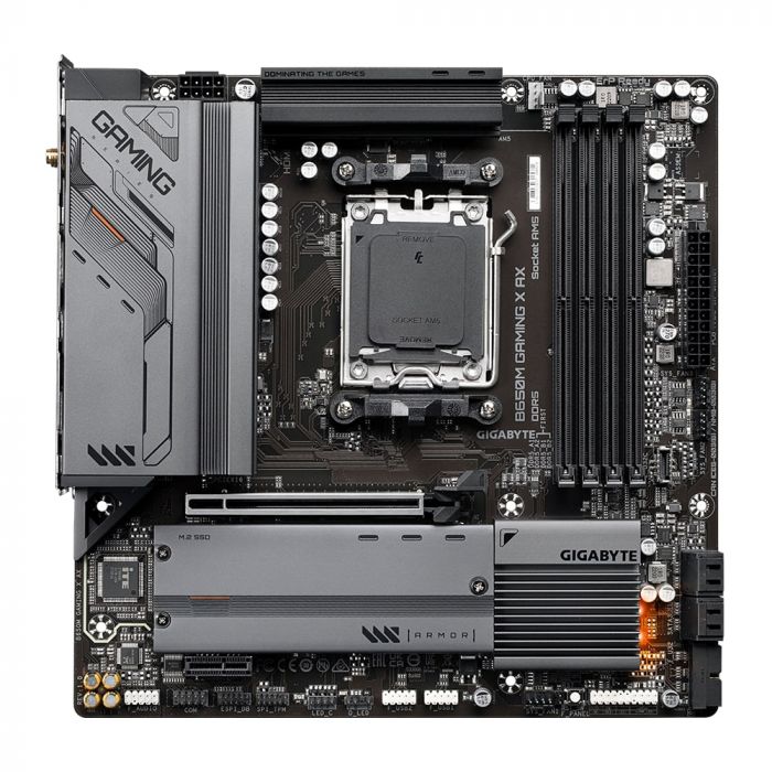 Материнська плата GIGABYTE B650M GAMING X AX sAM5 B650M 4xDDR5 M.2 HDMI DP mATX