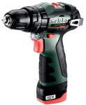 Шурпокрут-дриль Metabo POWERMAXX SB BL, акумуляторний, 2*12В, 2 Аг, 0-400/0-1500об/хв, патрон 1.5-10мм, 20/38Нм, кейс, 0.8кг Шурпокрут-дриль Metabo POWERMAXX SB BL, акумуляторний, 2*12В, 2 Аг, 0-400/0-1500об/хв, патрон 1.5-10мм, 20/38Нм, кейс, 0.8кг
