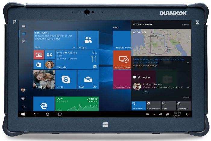 Планшет Durabook R11 11.6" FHD, Intel P 8505, 8GB, F256GB, UMA, LTE, 3950mAh, Win10P