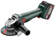 Шліфмашина кутова акумуляторна Metabo W 18 L 9-125 QUICK, 125мм, Li-Power, 2*18В, 5.2Аг, 8500об/хв, М14, metaBOX 165 L, 2.3кг Шліфмашина кутова акумуляторна Metabo W 18 L 9-125 QUICK, 125мм, Li-Power, 2*18В, 5.2Аг, 8500об/хв, М14, metaBOX 165 L, 2.3кг