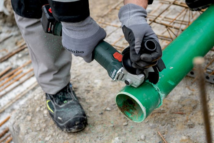 Шліфмашина кутова акумуляторна Metabo W 18 L 9-125 QUICK, 125мм, 18В, 8500об/хв, М14, 2.3кг, без АКБ та ЗП