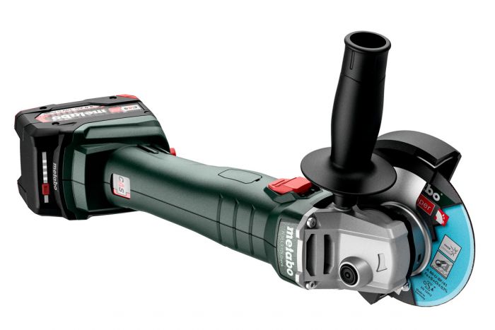 Шліфмашина кутова акумуляторна Metabo W 18 L 9-125 QUICK, 125мм, 18В, 8500об/хв, М14, 2.3кг, без АКБ та ЗП