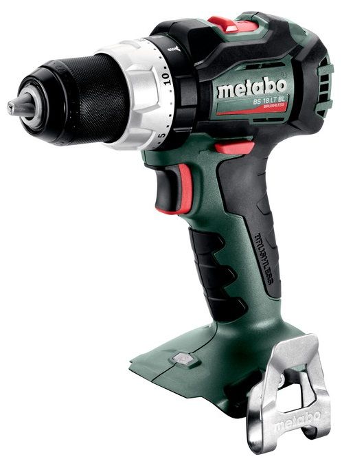 Шурпокрут-дриль Metabo BS 18 LT BL, акумуляторний, 18В, 0-600/0-2100об/хв, патрон 1.5-13мм, 34/75Нм, 1.6кг, без АКБ та ЗП