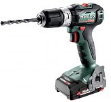 Дриль ударний Metabo SB 18 L BL, акумуляторний, Li-Power, 2*18В, 2Аг, 0-550 / 0-1850об/хв, 1.5-13мм, 25/60Нм, metaBOX 145, 1.4кг Дриль ударний Metabo SB 18 L BL, акумуляторний, Li-Power, 2*18В, 2Аг, 0-550 / 0-1850об/хв, 1.5-13мм, 25/60Нм, metaBOX 145, 1.4кг