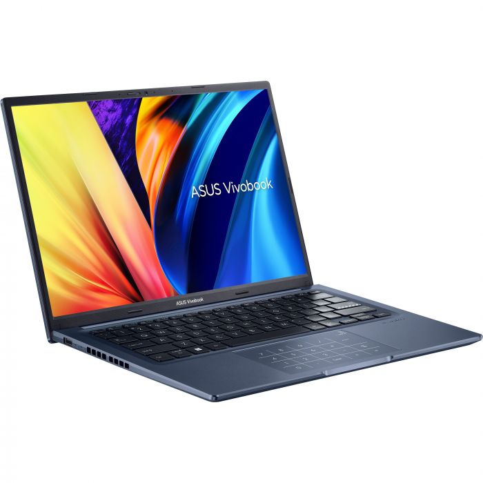 Ноутбук ASUS Vivobook M1403QA-LY127 14" WUXGA IPS, AMD R7-5800H/HS, 16GB, F512GB, UMA, NoOS, Голубий