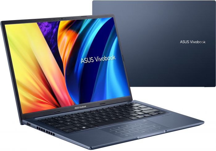 Ноутбук ASUS Vivobook M1403QA-LY127 14" WUXGA IPS, AMD R7-5800H/HS, 16GB, F512GB, UMA, NoOS, Голубий