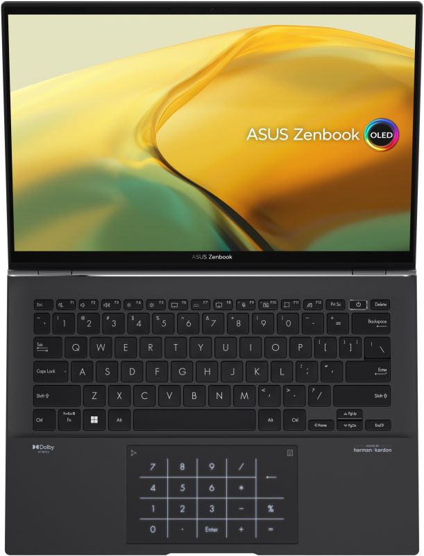 Ноутбук ASUS Zenbook 14 UM3402YA-KM191W 14" 2.8K OLED, AMD R5-5625U, 8GB, F512GB, UMA, Win11, Чорний