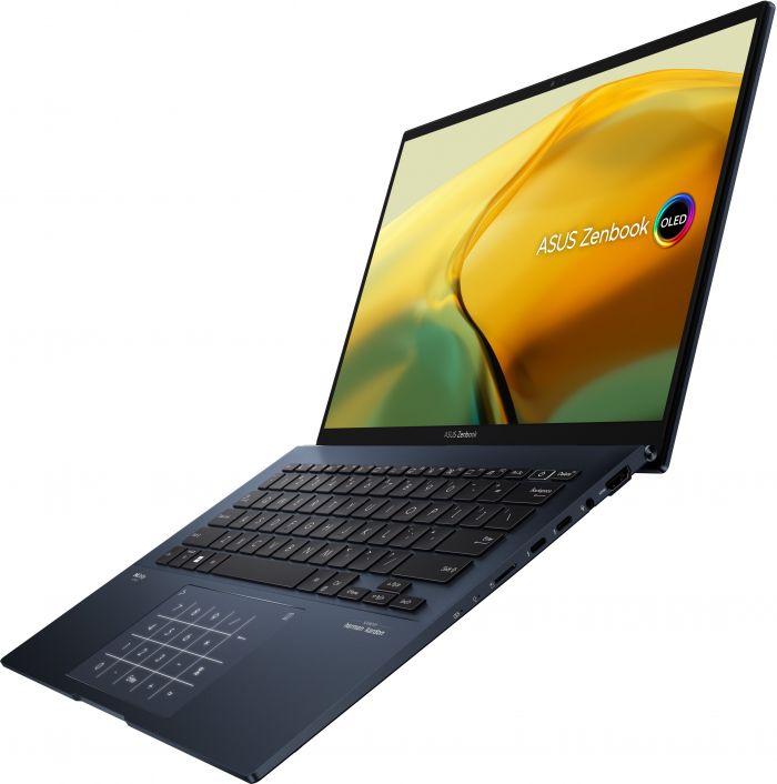 Ноутбук ASUS Zenbook 14 UX3402VA-KM065WS 14" 2.8K OLED, Intel i5-1340P, 16GB, F512GB, UMA, Win11, Голубий