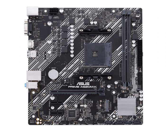 Материнcька плата ASUS PRIME A520M-K sAM4 A520 2xDDR4 HDMI D-Sub mATX