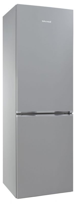 Холодильник Snaige з нижн. мороз., 185x60х65, холод.відд.-214л, мороз.відд.-88л, 2дв., A++, ST, сірий