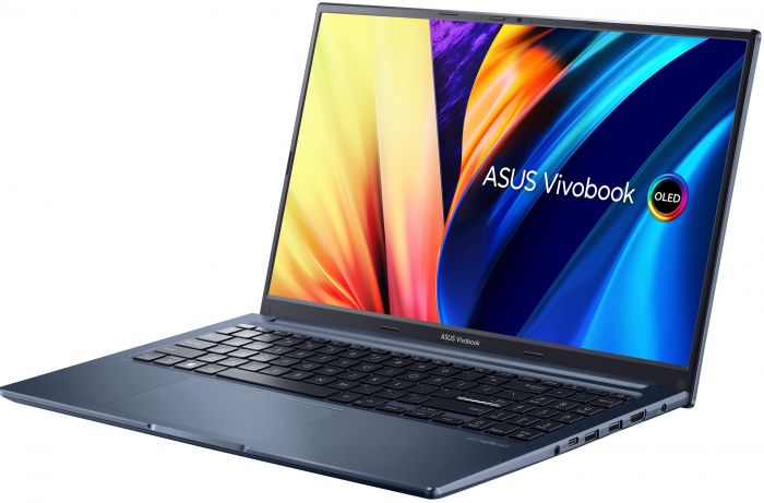 Ноутбук ASUS Vivobook X1503ZA-L1316 15.6" FHD OLED, Intel i5-12500H, 8GB, F512GB, UMA, NoOS, Голубий