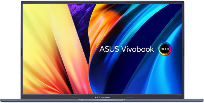 Ноутбук ASUS Vivobook X1503ZA-L1316 15.6" FHD OLED, Intel i5-12500H, 8GB, F512GB, UMA, NoOS, Голубий