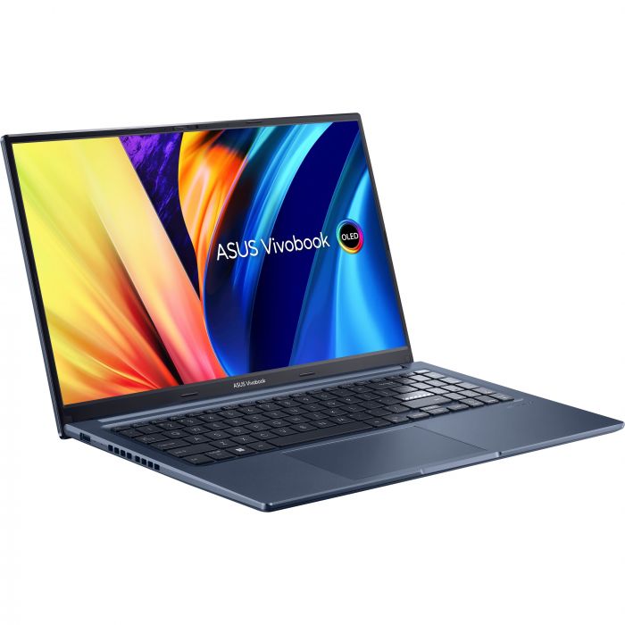 Ноутбук ASUS Vivobook X1503ZA-L1316 15.6" FHD OLED, Intel i5-12500H, 8GB, F512GB, UMA, NoOS, Голубий