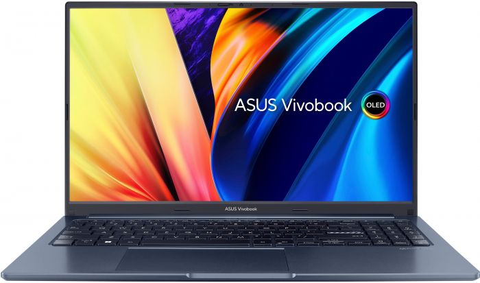 Ноутбук ASUS Vivobook X1503ZA-L1316 15.6" FHD OLED, Intel i5-12500H, 8GB, F512GB, UMA, NoOS, Голубий