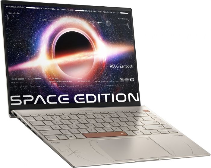 Ноутбук ASUS Zenbook 14X Space Edition UX5401ZAS-KN027X 14" 2.8K OLED, Intel i9-12900H, 32GB, F1TB, UMA, Win11P, Титан