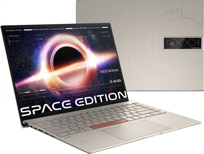 Ноутбук ASUS Zenbook 14X Space Edition UX5401ZAS-KN027X 14" 2.8K OLED, Intel i9-12900H, 32GB, F1TB, UMA, Win11P, Титан