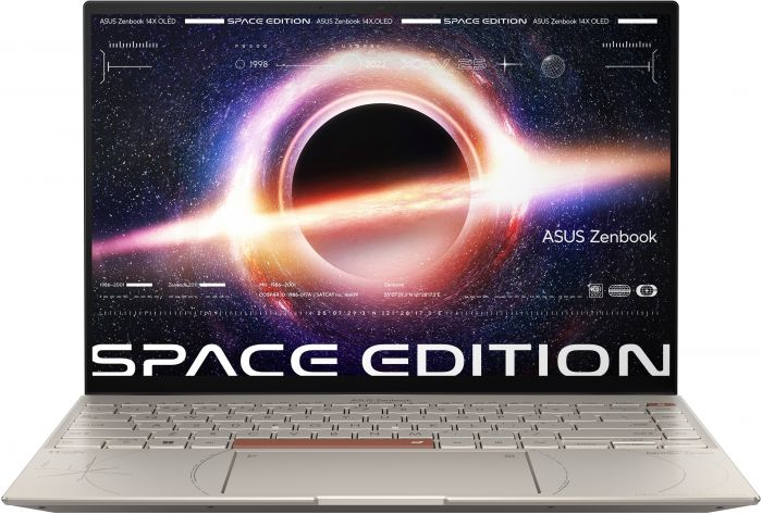 Ноутбук ASUS Zenbook 14X Space Edition UX5401ZAS-KN027X 14" 2.8K OLED, Intel i9-12900H, 32GB, F1TB, UMA, Win11P, Титан