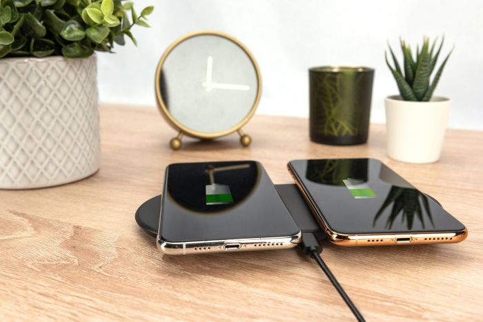 Зарядний пристрій DIGITUS Wireless Charging, Pad, Duo, 15W