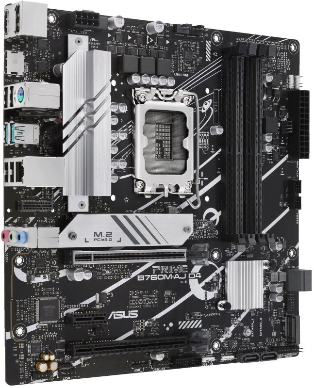 Материнcька плата ASUS PRIME B760M-A D4 s1700 B760 4xDDR4 M.2 HDMI DP mATX