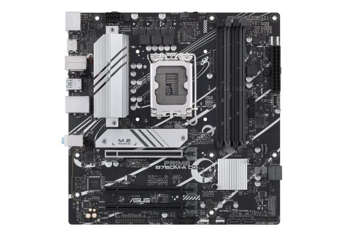 Материнcька плата ASUS PRIME B760M-A D4 s1700 B760 4xDDR4 M.2 HDMI DP mATX