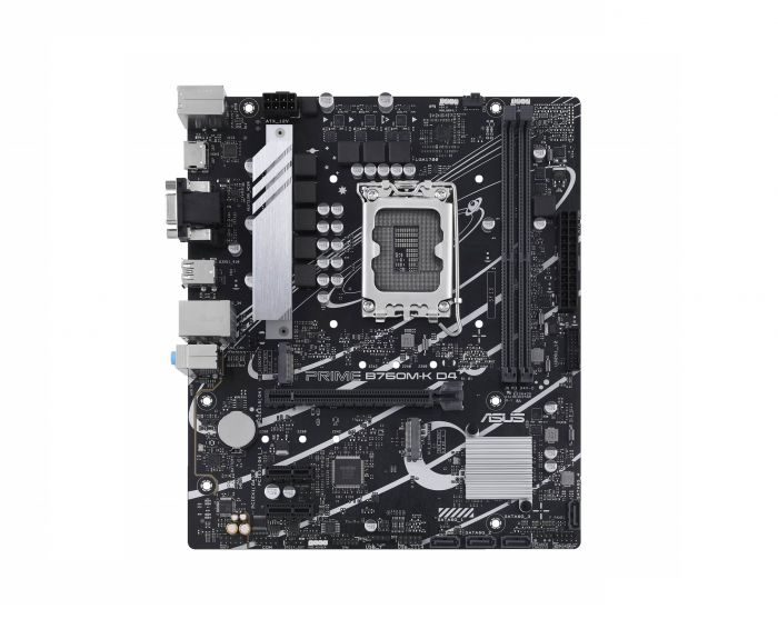 Материнcька плата ASUS PRIME B760M-K D4 s1700 B760 2xDDR4 M.2 HDMI D-Sub mATX