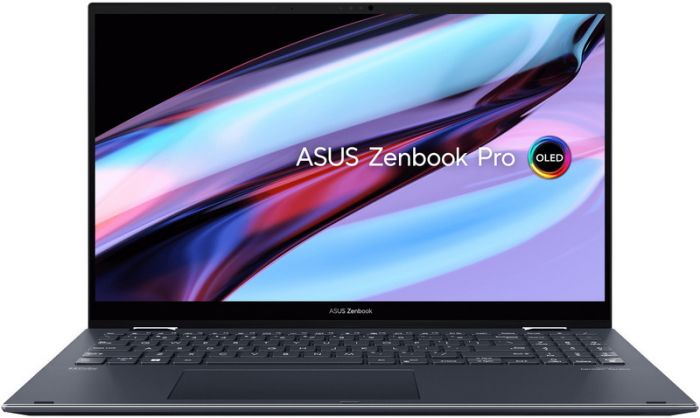 Ноутбук ASUS Zenbook Pro 15 Flip UP6502ZA-M8021W 15.6" 2.8K OLED, Intel i5-12500H, 16GB, F512GB, UMA, Win11, Чорний