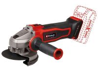 Шліфмашина кутова Einhell TE-AG 18/115 Q Li - Solo PXC акумуляторна, 115 мм, 18В, 8500 об/хв, 1.7 кг (без АКБ та ЗП) Шліфмашина кутова Einhell TE-AG 18/115 Q Li - Solo PXC акумуляторна, 115 мм, 18В, 8500 об/хв, 1.7 кг (без АКБ та ЗП)