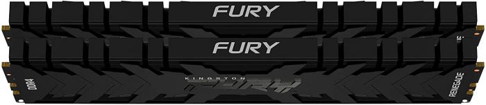 Пам'ять ПК Kingston DDR4 16GB KIT (8GBx2) 3600 FURY Renegade Black