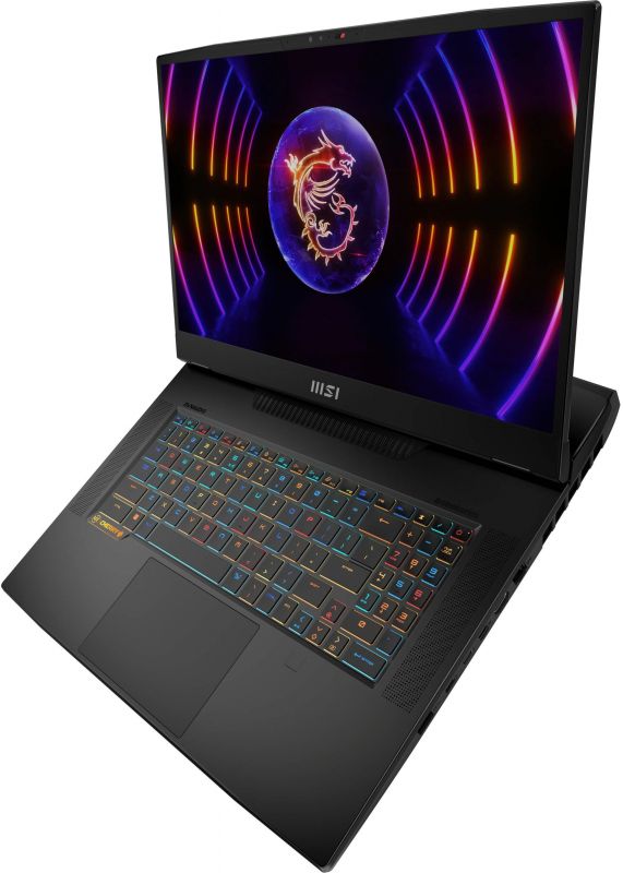 Ноутбук MSI GT77 Titan 17.3 UHD, Intel i9-13980HX, 64GB, F4TB, NVD4090-16, W11P, чорний