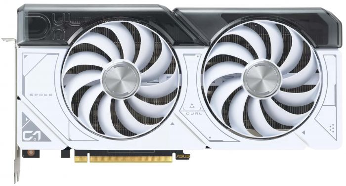 Відеокарта ASUS GeForce RTX 4070 12GB GDDR6X DUAL-RTX4070-O12G-WHITE білий