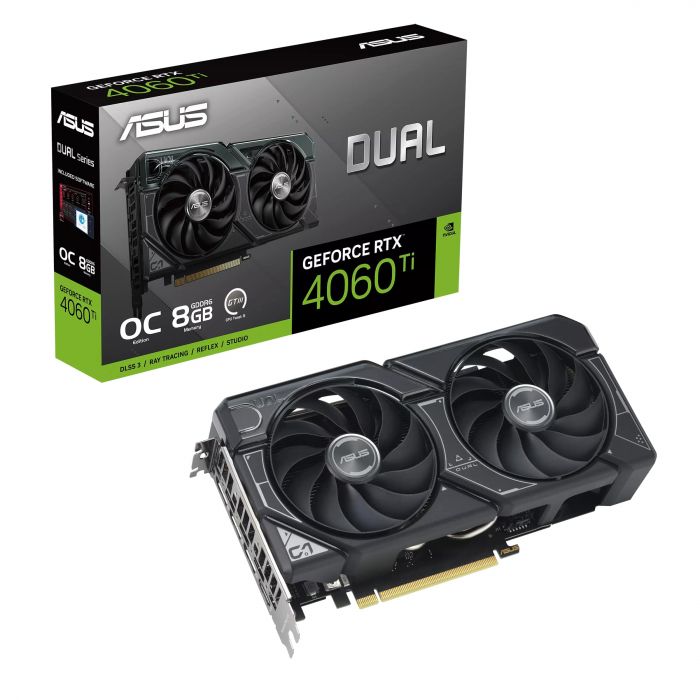 Відеокарта ASUS GeForce RTX 4060 Ti 8GB GDDR6X DUAL OC DUAL-RTX4060TI-O8G