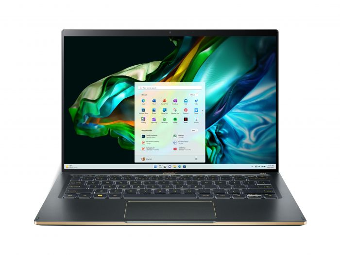 Ноутбук Acer Swift 14"  SF14-71T 14"  2.5K IPS Touch, Intel i7-13700H, 16GB, F1TB, UMA, Win11, зелений