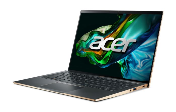 Ноутбук Acer Swift 14"  SF14-71T 14"  2.5K IPS Touch, Intel i7-13700H, 16GB, F1TB, UMA, Win11, зелений