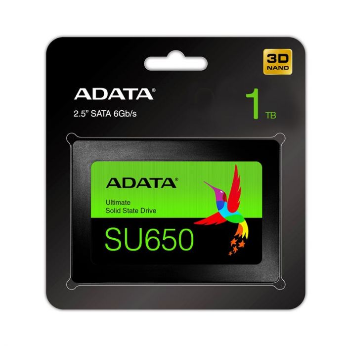 Накопичувач SSD ADATA 2.5" 1ТB SATA SU650