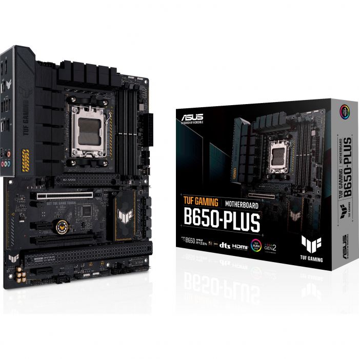 Материнcька плата ASUS TUF GAMING B650-PLUS sAM5 B650 4xDDR5 M.2 HDMI DP ATX