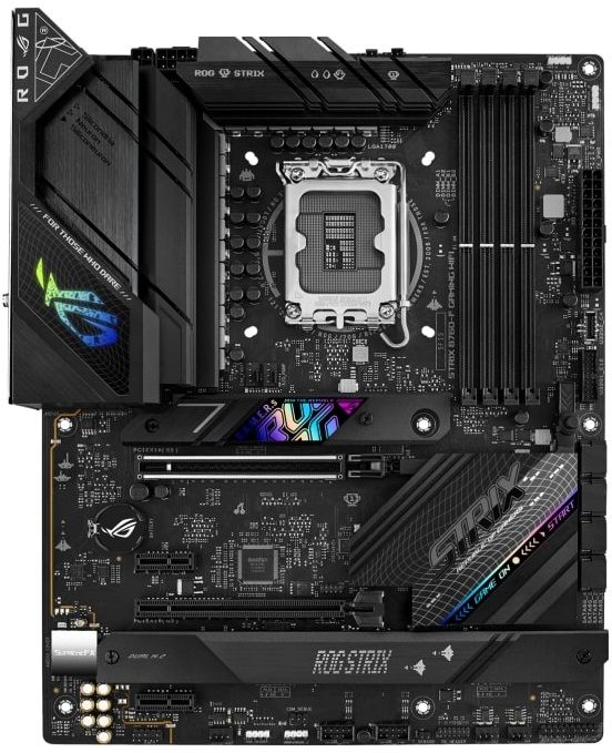 Материнcька плата ASUS ROG STRIX B760-F GAMING WIFI s1700 B760 4xDDR5 M.2 HDMI DP Wi-Fi BT ATX