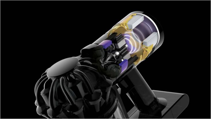 Пилосос DYSON безпровідний V8 Absolute, 425Вт, конт пил -0,54л, автон. робота до 40хв, вага-2,36кг, HEPA, сірий, ДС394482-01