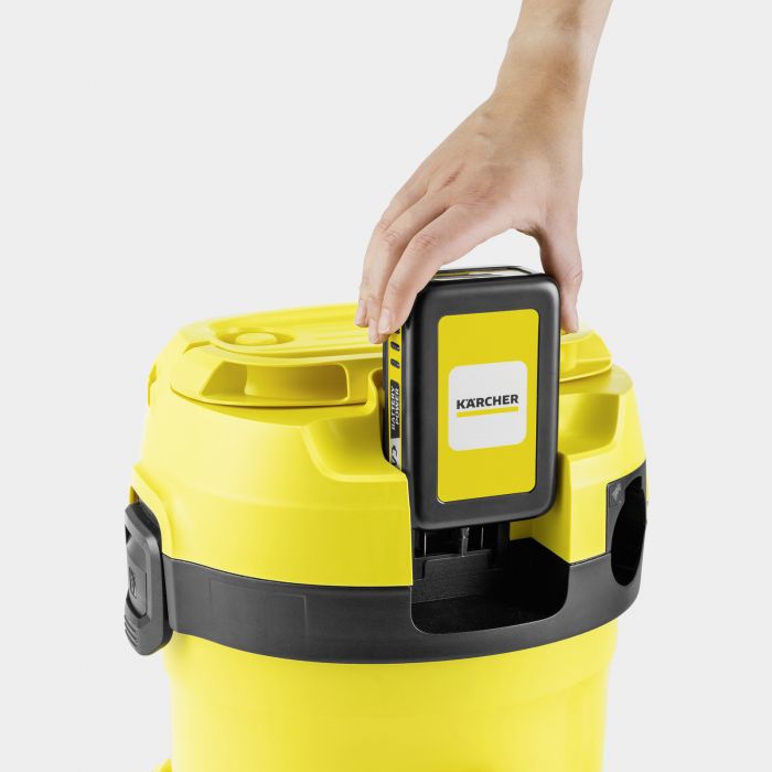 Пилосос Karcher WD 2-18 господарьский, акумуляторний, 12л, 18В, без АКБ и ЗП