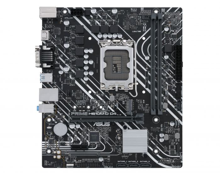 Материнcька плата ASUS PRIME H610M-D D4 s1700 H610 2xDDR4 M.2 HDMI D-Sub mATX