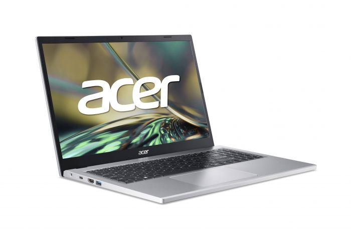 Ноутбук Acer Aspire 3 A315-24P 15.6" FHD IPS, AMD R3-7320U, 8GB, F256GB, UMA, Lin, сріблястий