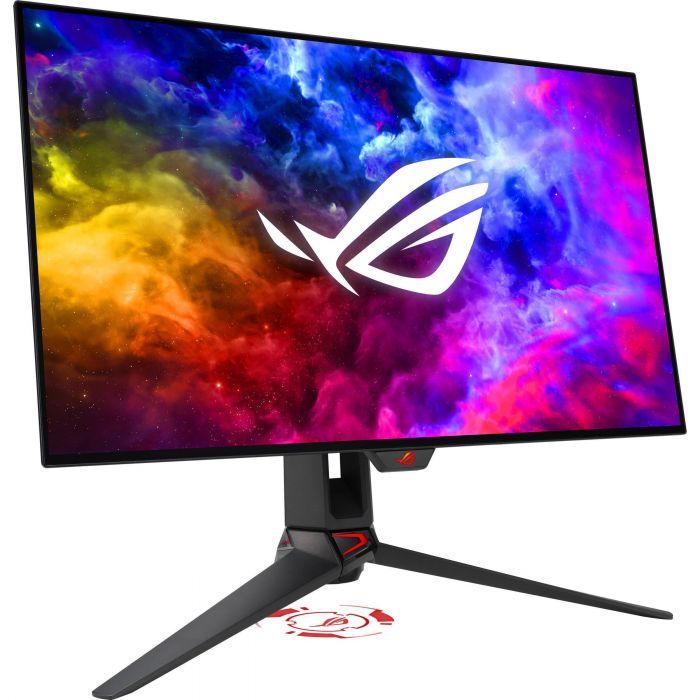 Монітор Asus 26.5" ROG Swift PG27AQDM 2xHDMI, DP, 2xUSB, OLED, 2560x1440, 240Hz, 0.03ms, DCI-P3 99%, G-SYNC, Pivot, HDR10