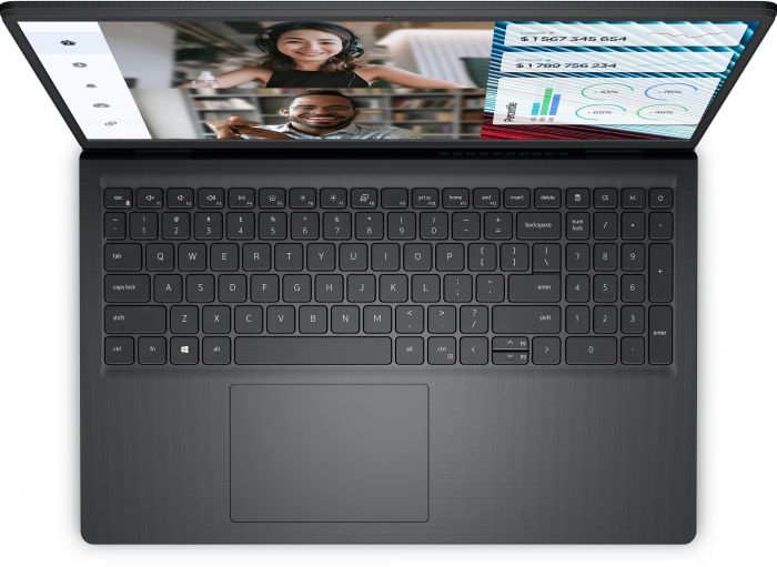 Ноутбук Dell Vostro 3520 15.6" FHD AG, Intel i3-1115G4, 8GB, F256GB, UMA, Win11P, чорний