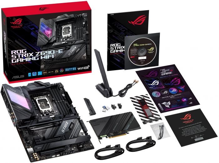 Материнcька плата ASUS ROG STRIX Z690-E GAMING WIFI s1700 Z690 4xDDR5 M.2 HDMI DP Wi-Fi BT ATX