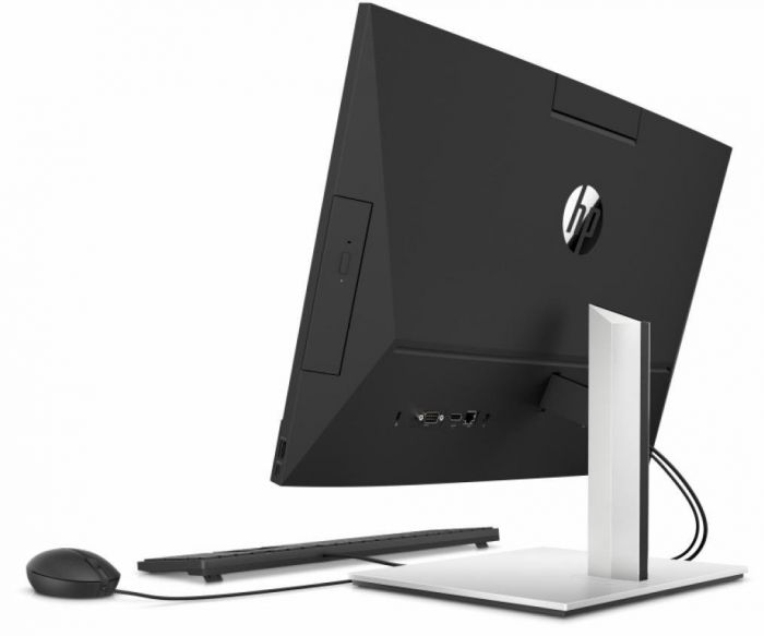 Комп'ютер персональний моноблок HP ProOne 440-G6 23.8" FHD IPS AG, Intel i3-10100, 8GB, F256GB+1TB, UMA, WiFi, кл+м, Win10P, чорний