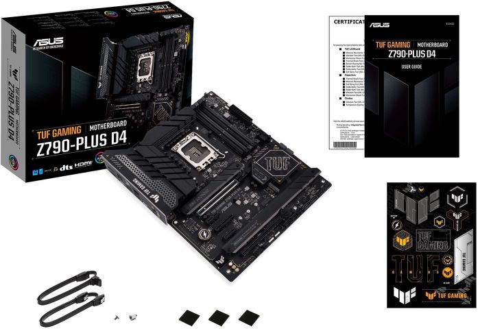 Материнcька плата ASUS TUF GAMING Z790-PLUS D4 s1700 Z790 4xDDR4 M.2 HDMI DP ATX