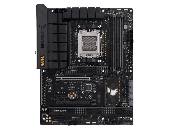 Материнcька плата ASUS TUF GAMING B650-PLUS WIFI sAM5 B650 4xDDR5 M.2 USB HDMI DP WiFi BT mATX