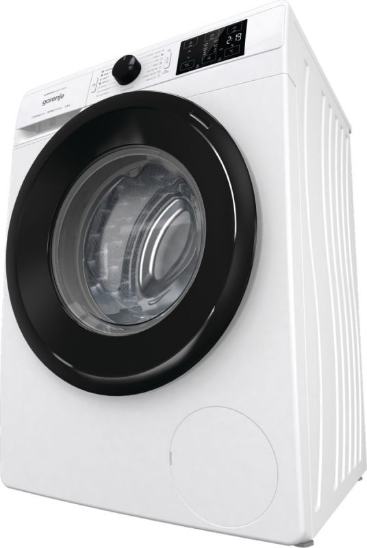 Пральна машина Gorenje фронтальна, 8кг, 1400, A+++, 55см, дисплей, пара, інвертор, білий